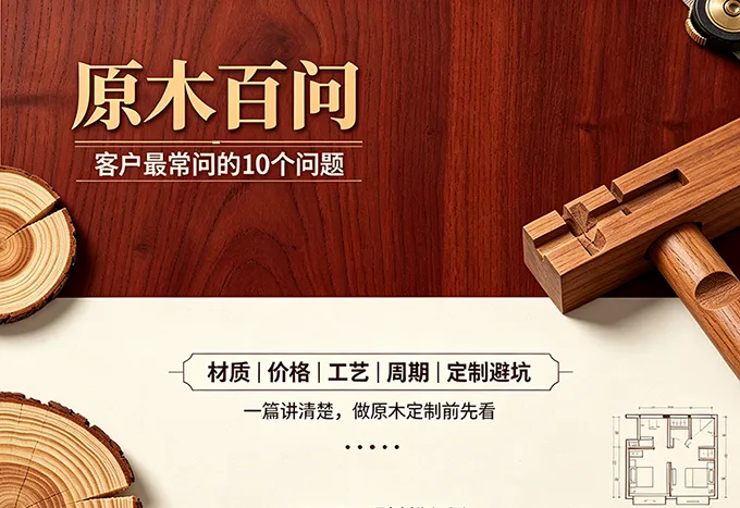 【樽品原木定制100问】第1期:关于原木定制,客户最常问的10个问题
